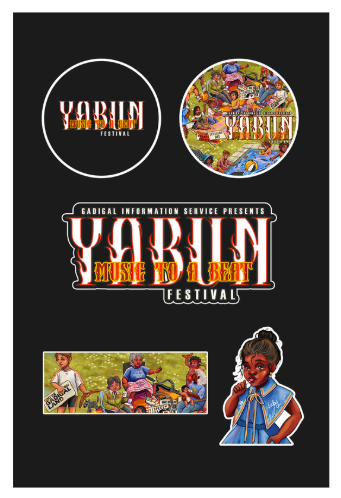 YABUN 2025 STICKER SHEET